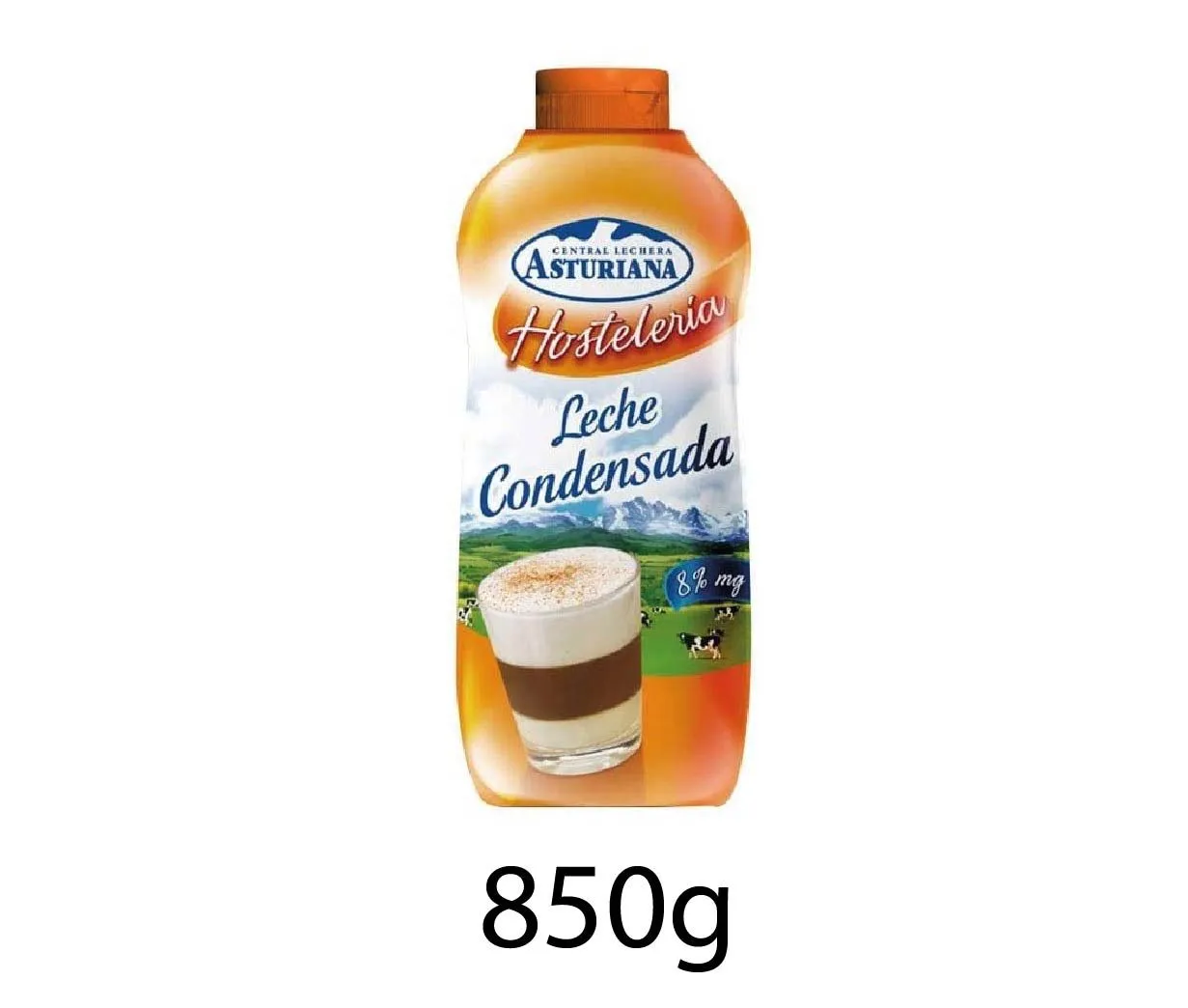 LECHE CONDENSADA ASTURIANA 840GRS X6UD