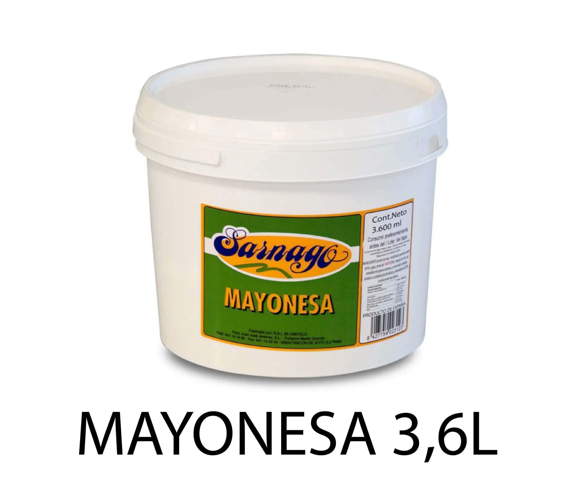 Mayonesa Sarnago 3,6 l
