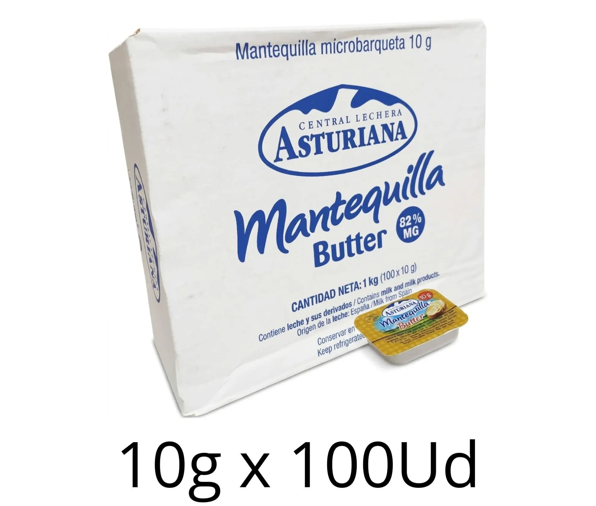 MICRO MANTEQUILLA ASTURIANA 10G X100UD