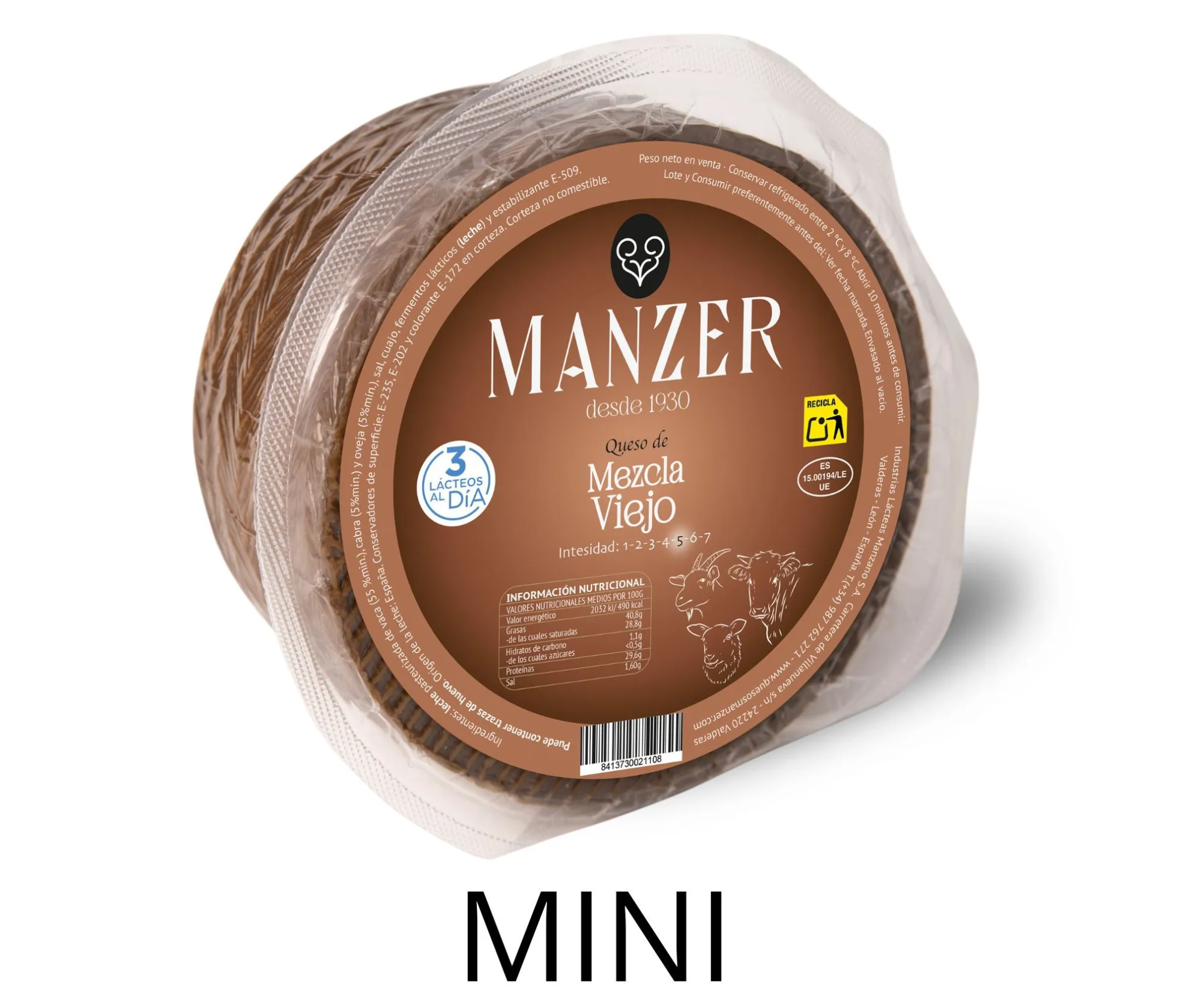 MINI MEZCLA VIEJO MANZER 1KG X6UD