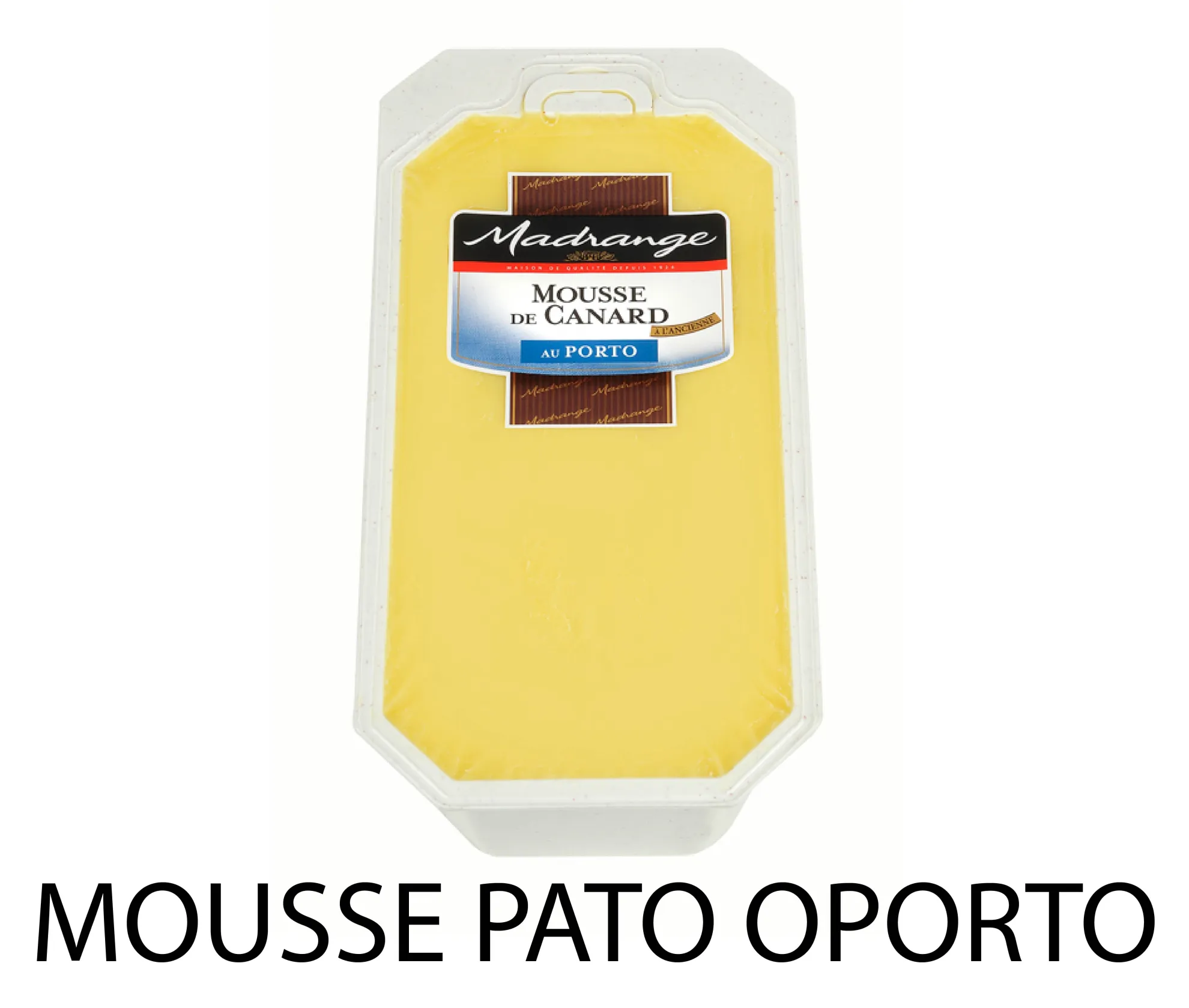 MOUSSE PATO AL OPORTO 1,5KGX2