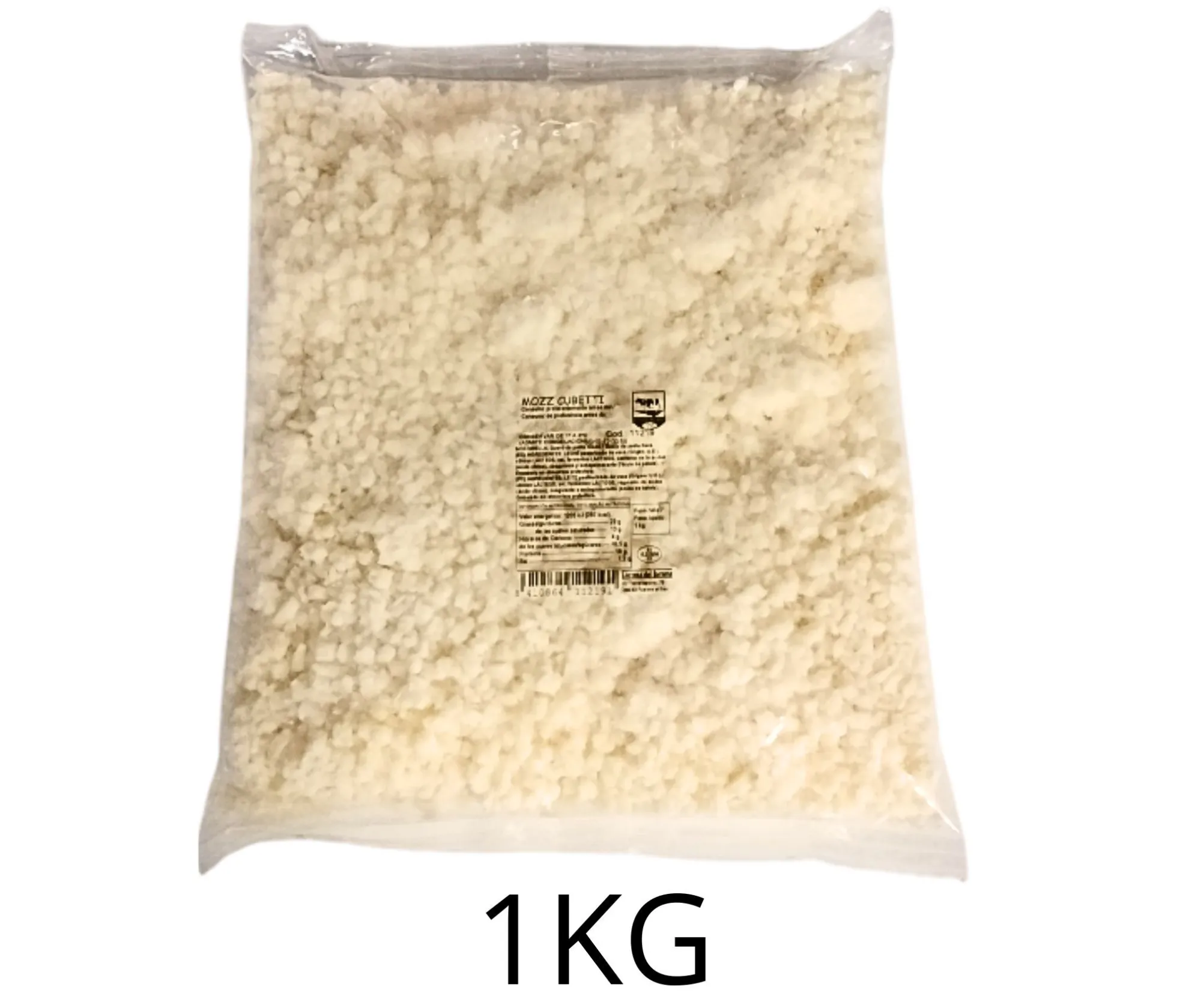 MOZZARELLA PICADA CUBETTI 1KGX10UD