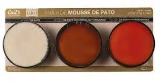 NO TABLA MOUSSE PATO CUIT'S 225GRS (75GRSX3UD)