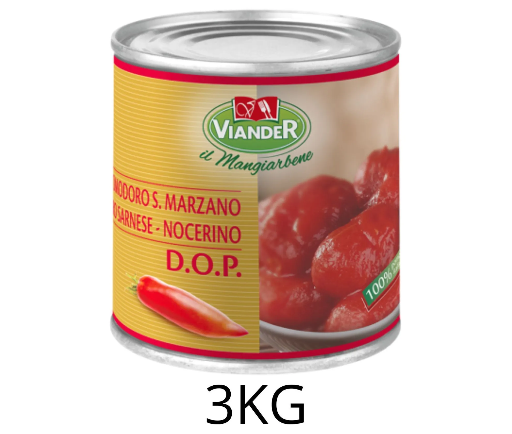 POMODORO SAN MARZANO DOP 3KG X6UD