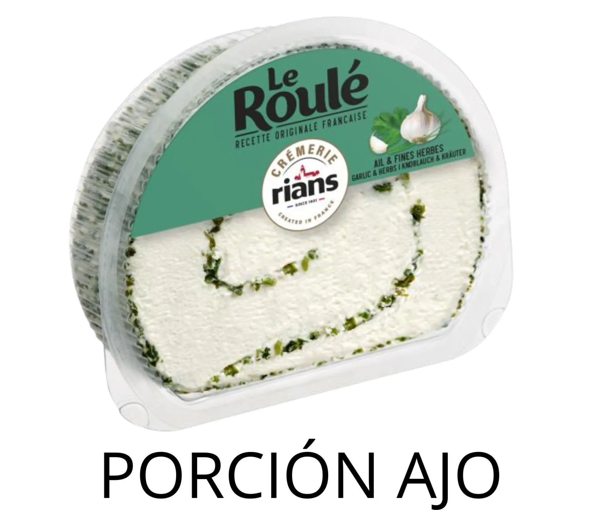 PORCION ROULE RIANS AJO Y FH 150GRS X6UD