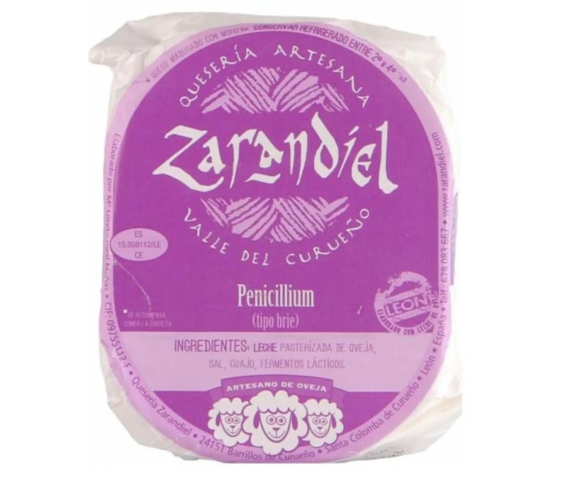 QUESO BRIE OVEJA ZARANDIEL 300GRS