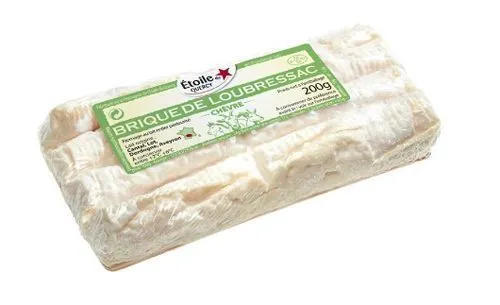 QUESO BRIQUE CABRA LOUBRESSAC 200GRS X8UD