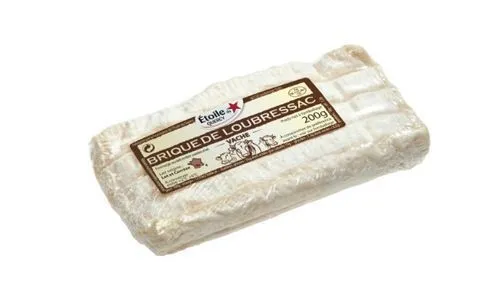 QUESO BRIQUE VACA LOUBRESSAC 200GRS X8UD