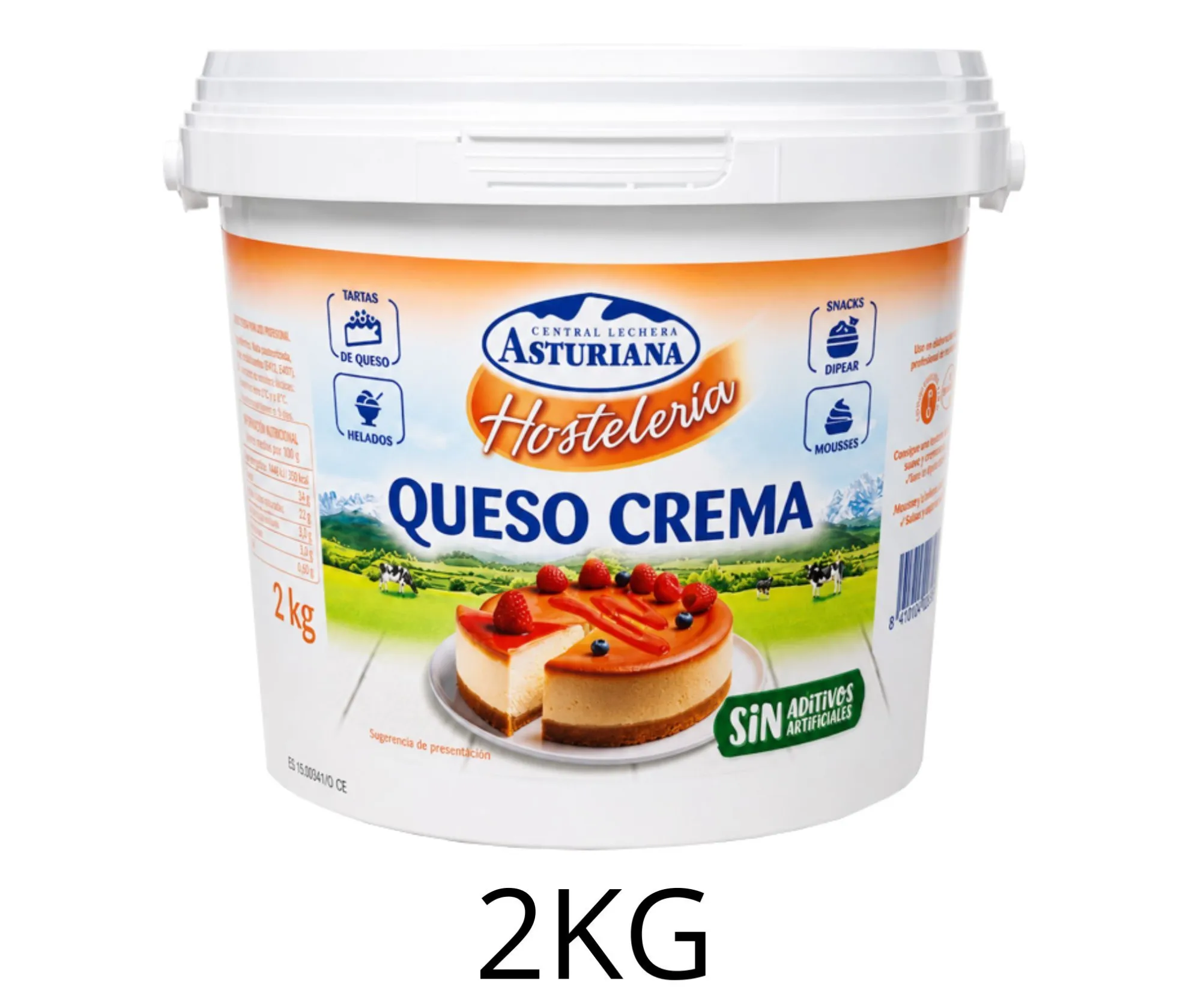 QUESO CREMA HOSTELERIA ASTURIANA 2KG