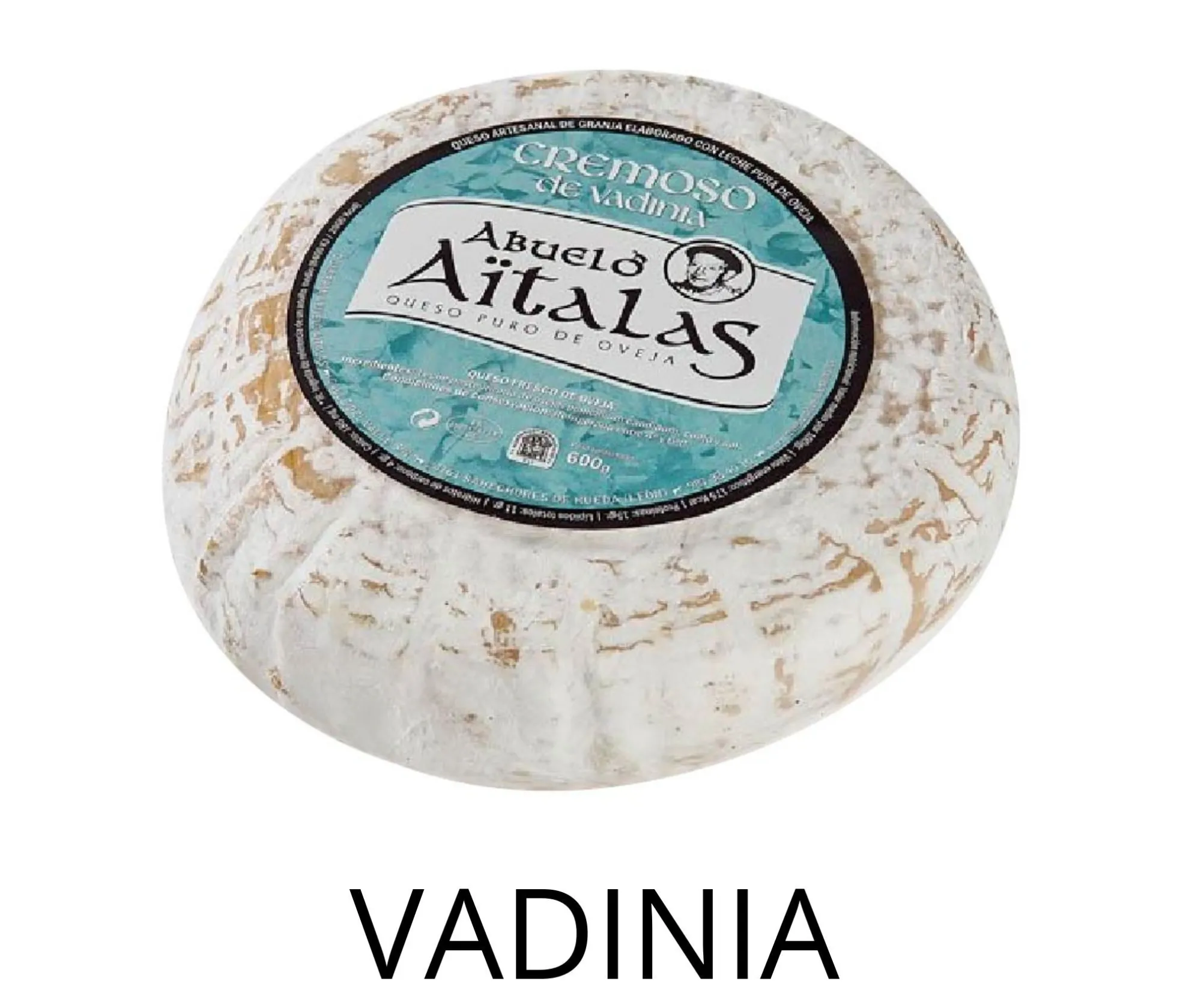 QUESO CREMOSO DE VADINIA AITALAS 500GRS APROX