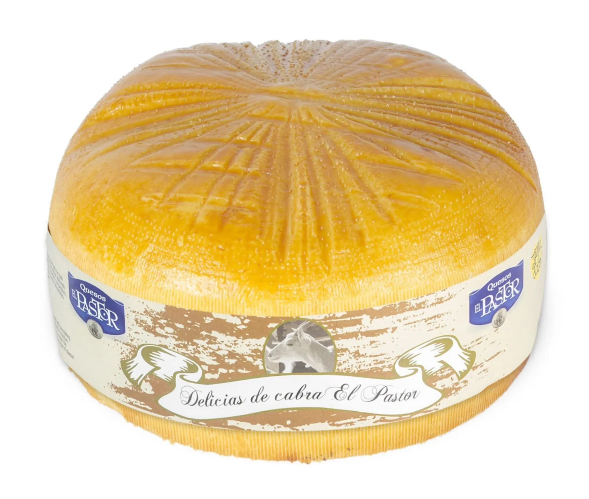 Queso Delicias de Cabra El Pastor en pieza de 2,2 kg, pack de 2 unidades