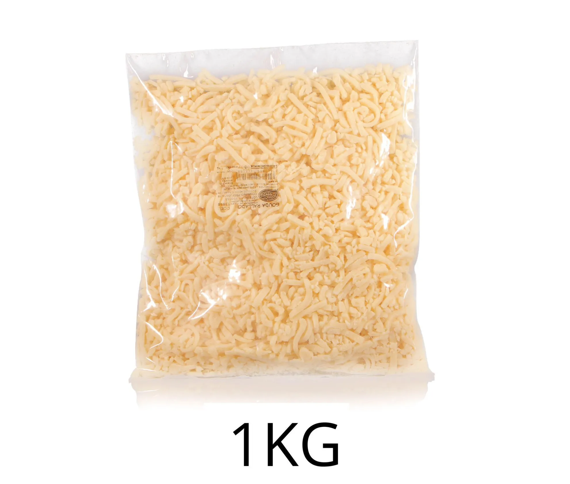 QUESO GOUDA RALLADO ALBE 1KG X10UD