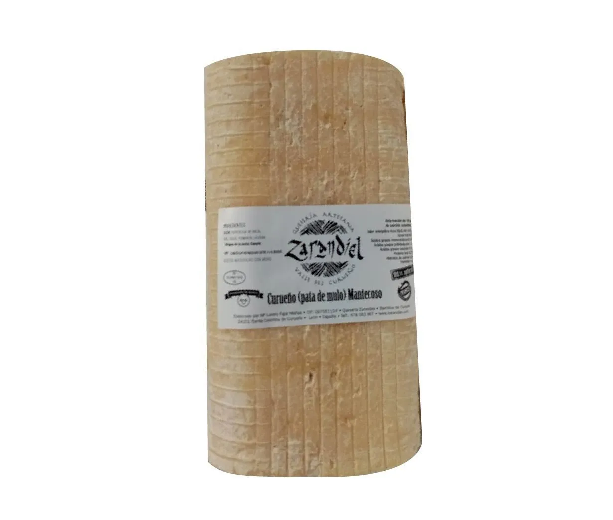 QUESO PATA MULO CURUEÑO SEMI OVEJA ZARANDIEL 1,5KG