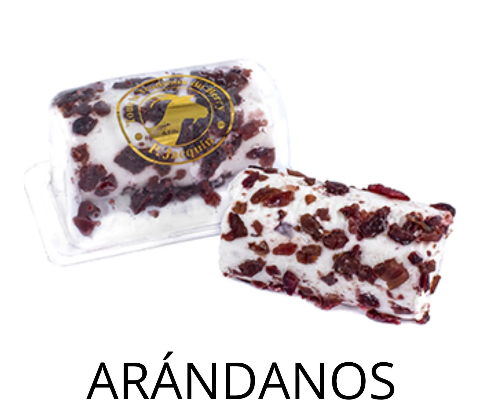QUESO RULO MINI CABRA CON ARANDANOS 100GX10UD