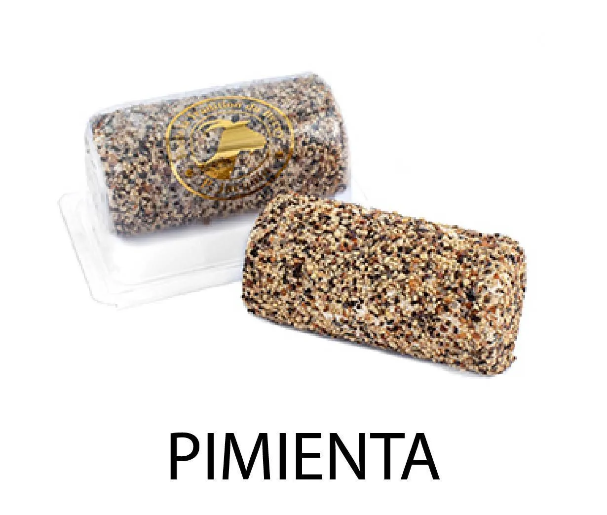 QUESO RULO MINI CABRA CON PIMIENTA 100GX6UD