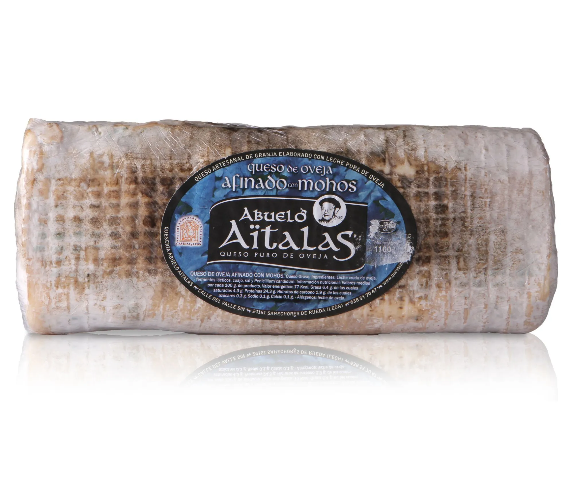 QUESO RULO OVEJA AFINADO ABUELO AITALAS