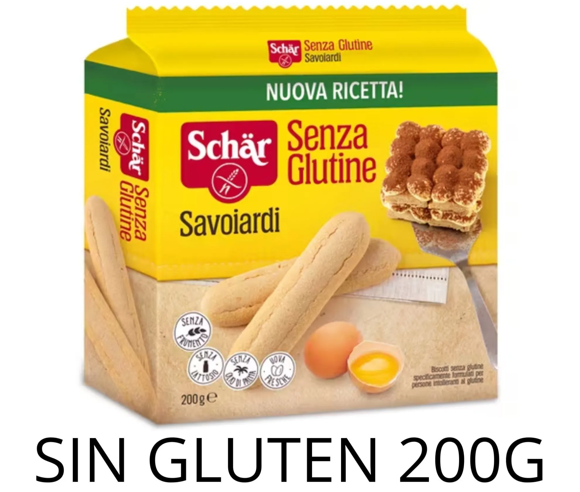 SAVOIARDI SENZA GLUTINE SCHÄR 200GRS X10UD