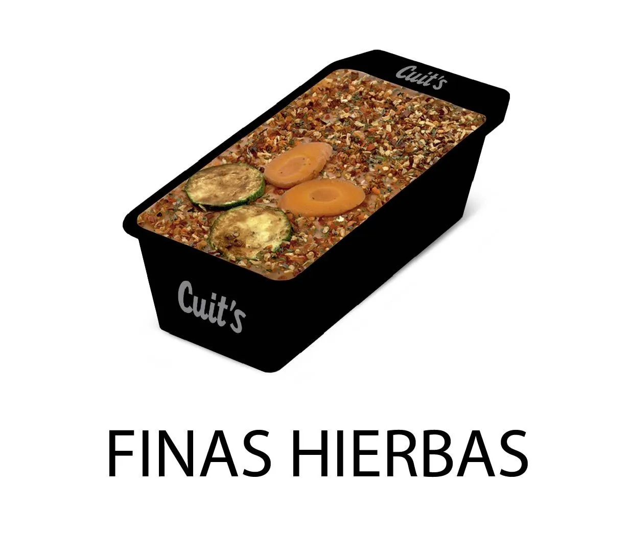 TARRINA PATE FINAS HIERBAS CUIT'S 1,4KG X1UD