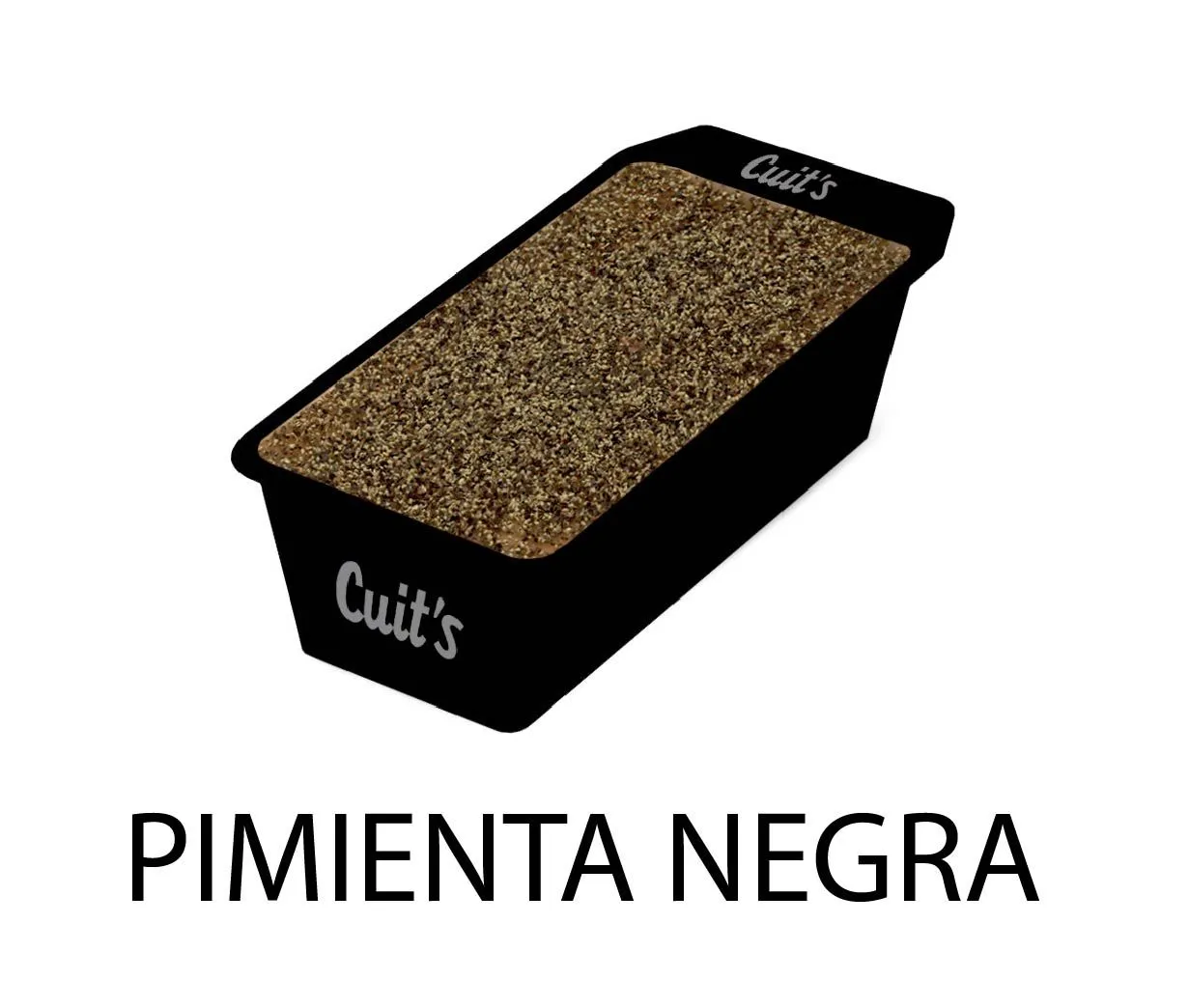 TARRINA PIMIENTA NEGRA CUIT'S 1,4KG X1UD
