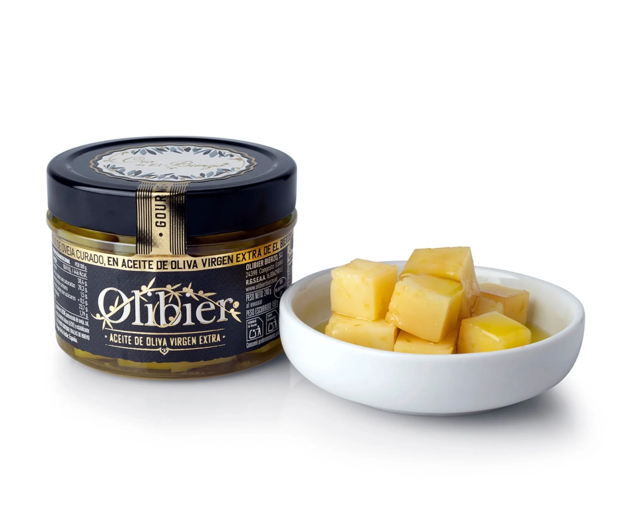TARRO QUESO EN ACEITE OLIBIER X12UD