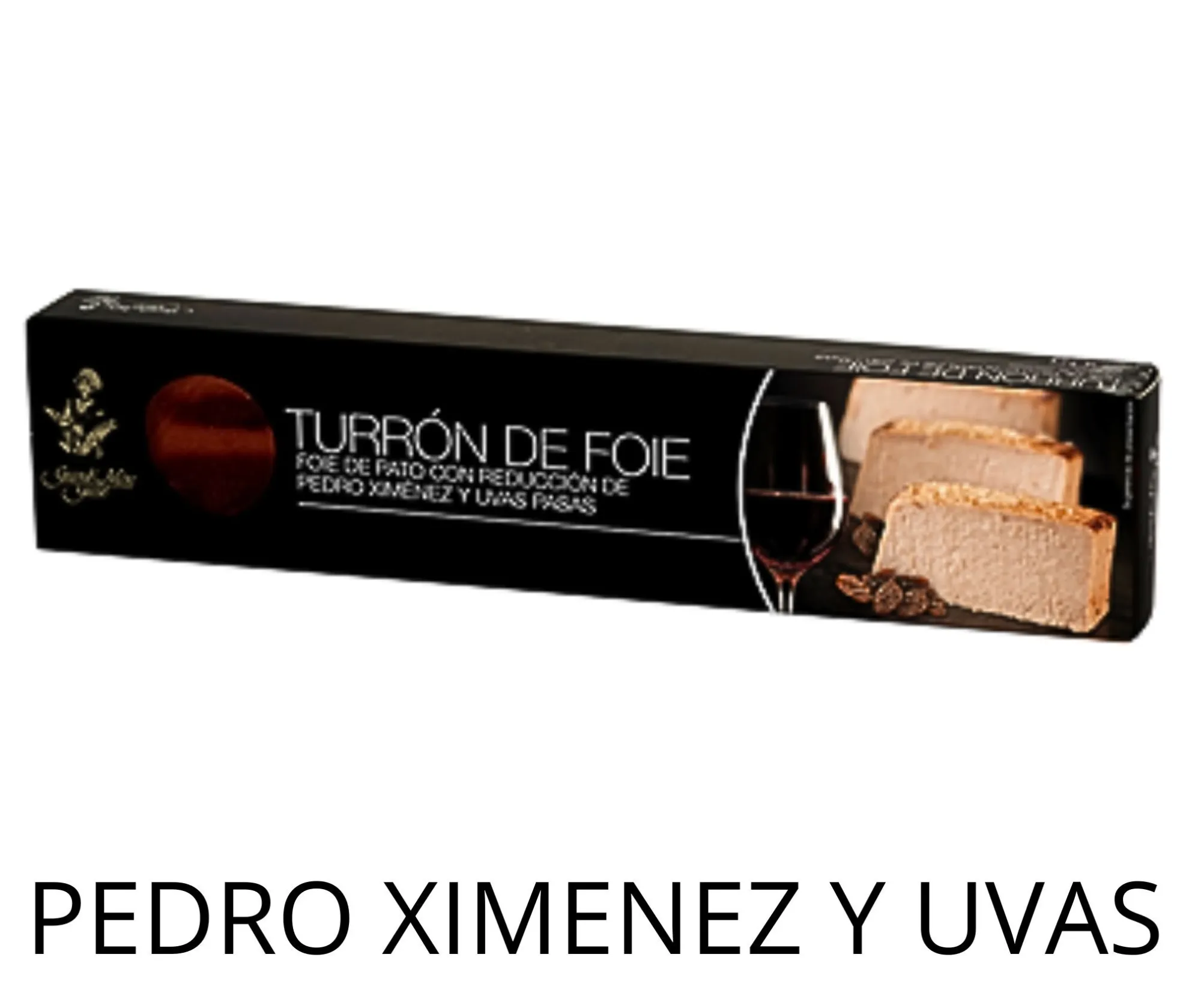 TURRON FOIE PATO PEDRO XIMENEZ Y UVAS 250GRS X6UD